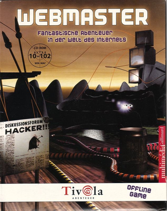Front Cover for Webmaster (Macintosh and Windows)