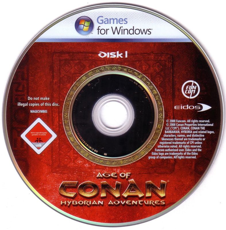 Media for Age of Conan: Hyborian Adventures (Windows)