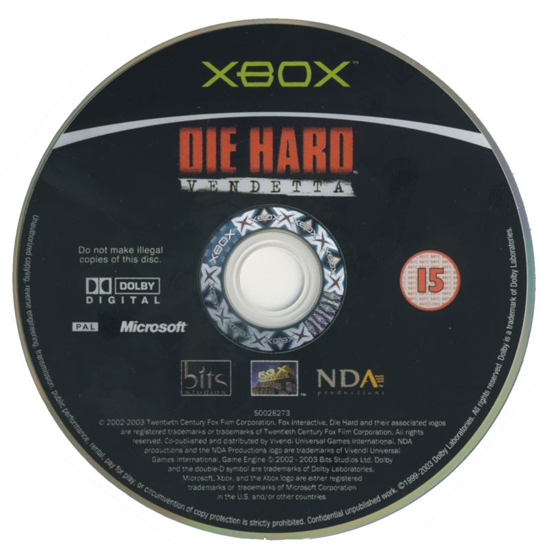 Media for Die Hard: Vendetta (Xbox)