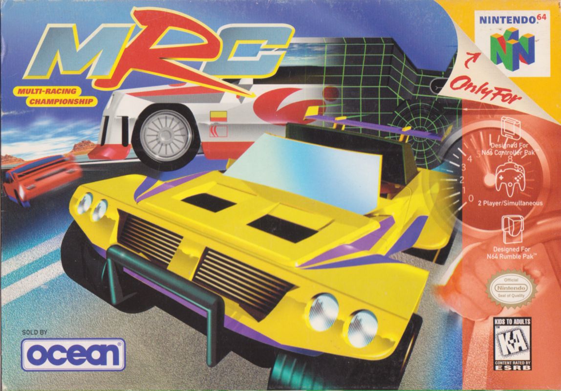 Front Cover for MRC: Multi-Racing Championship (Nintendo 64)