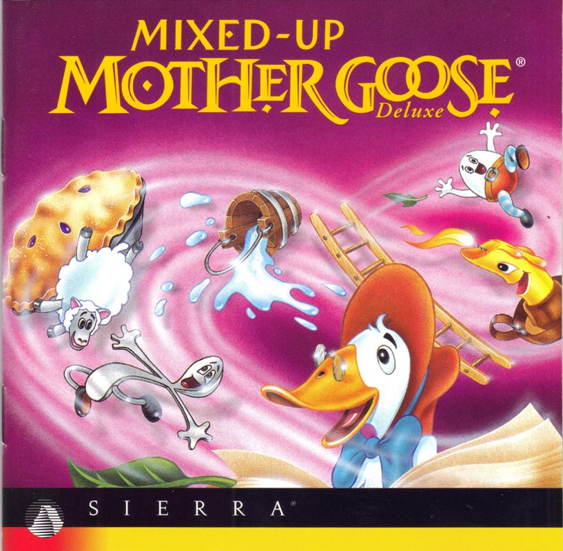Other for Mixed-Up Mother Goose Deluxe (Windows): Jewel Case - Front
