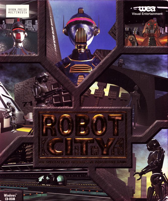 Front Cover for Robot City (Windows)
