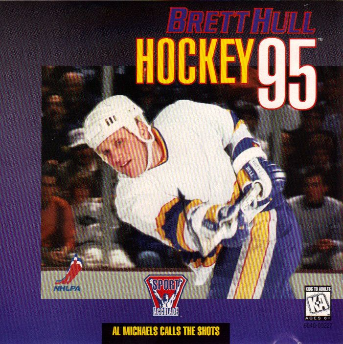 Brett Hull Hockey 95 cover or packaging material - MobyGames