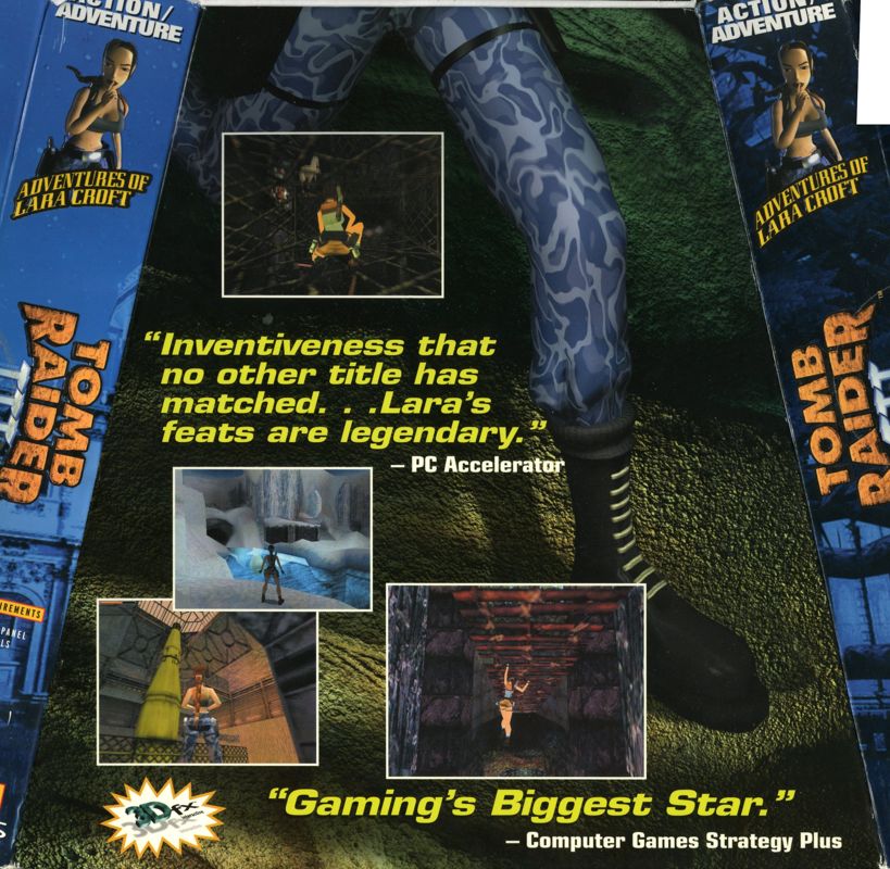 Inside Cover for Tomb Raider III: Adventures of Lara Croft (Windows): Lower Flap