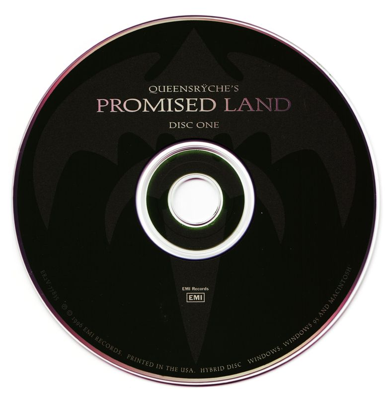 Media for Queensrÿche's Promised Land (Macintosh and Windows and Windows 3.x): Disc 1/2