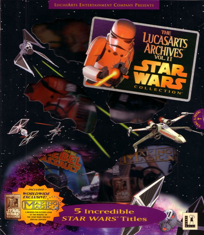 Front Cover for The LucasArts Archives: Vol. II - Star Wars Collection (DOS and Windows)