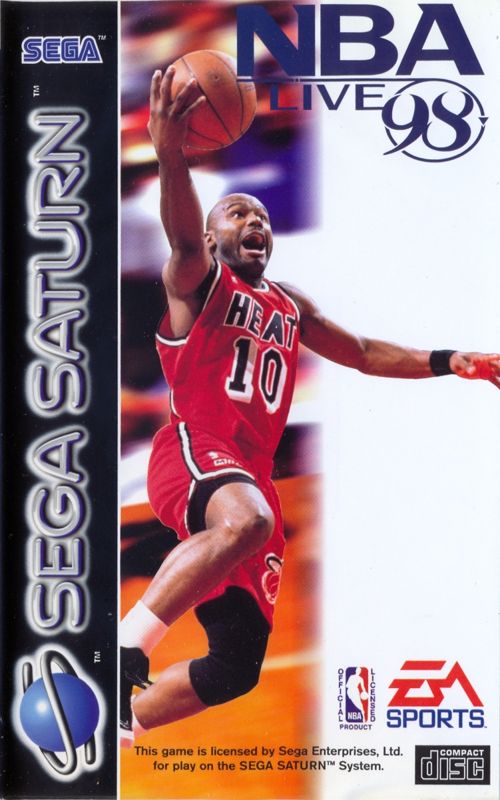 Front Cover for NBA Live 98 (SEGA Saturn)