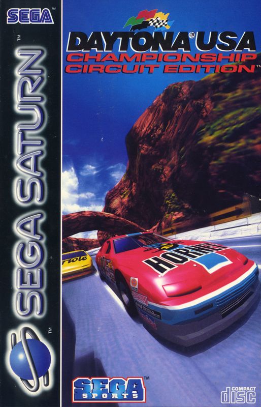 Front Cover for Daytona USA: Championship Circuit Edition (SEGA Saturn)