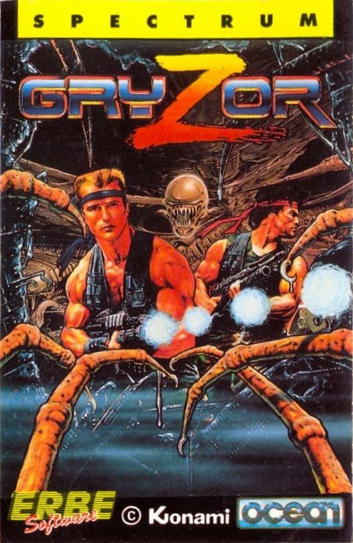 Front Cover for Contra (ZX Spectrum)