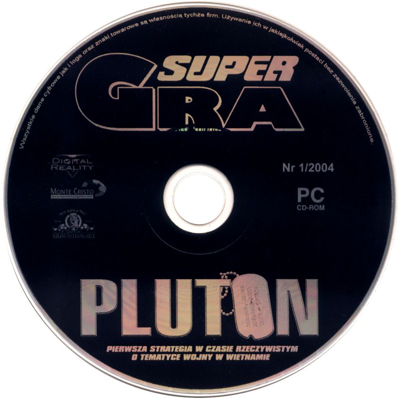 Media for Platoon (Windows) (Super Gra #1/2004 covermount)