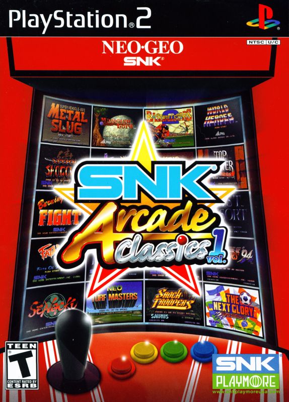 Front Cover for SNK Arcade Classics Vol. 1 (PlayStation 2)