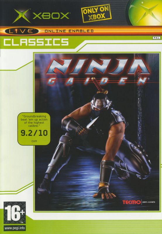 Ninja Gaiden cover or packaging material MobyGames