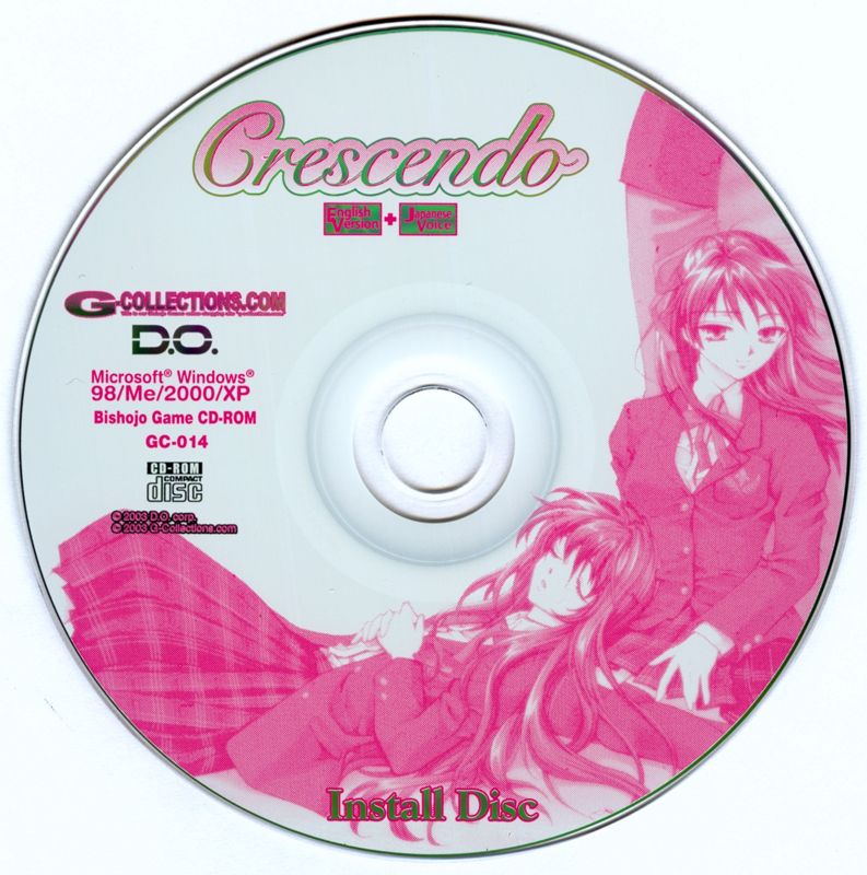 Media for Crescendo (Windows): Install Disc