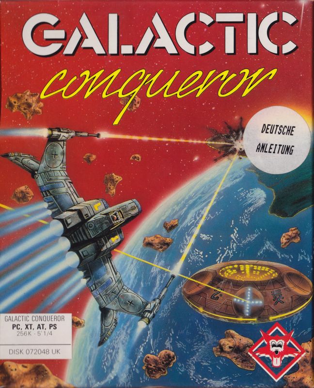 Front Cover for Galactic Conqueror (DOS) (5.25" release)