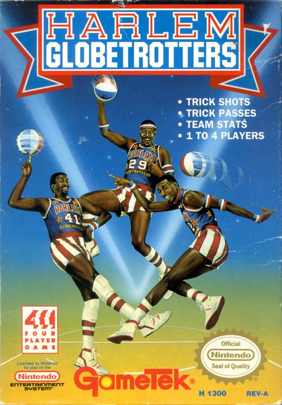 Front Cover for Harlem Globetrotters (NES)