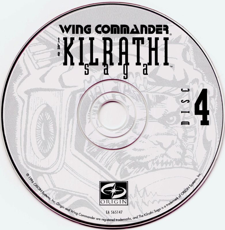 Media for Wing Commander: The Kilrathi Saga (Windows): Disc 4/5
