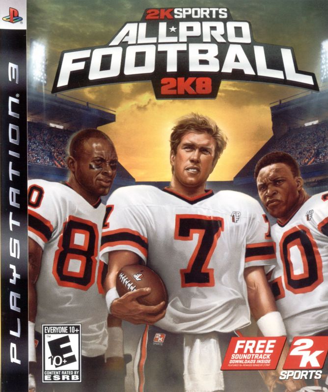 Front Cover for All-Pro Football 2K8 (PlayStation 3)