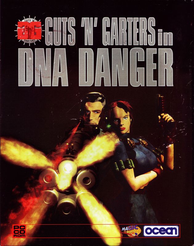 Front Cover for Guts 'n' Garters in DNA Danger (DOS)