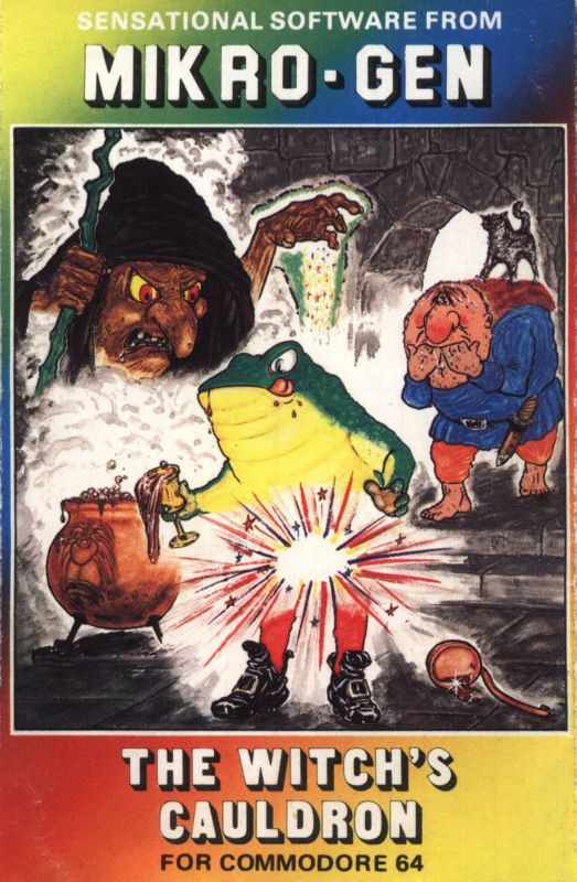 Front Cover for The Witch's Cauldron (Commodore 64)