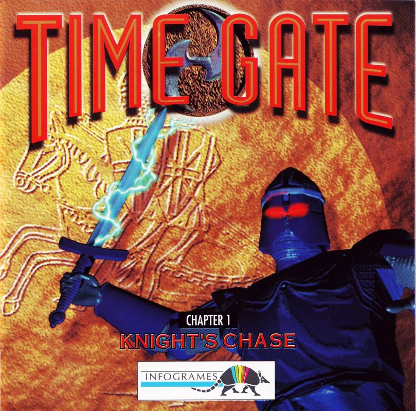 Other for Time Gate: Knight's Chase (DOS and Windows and Windows 3.x): Jewel Case - Front