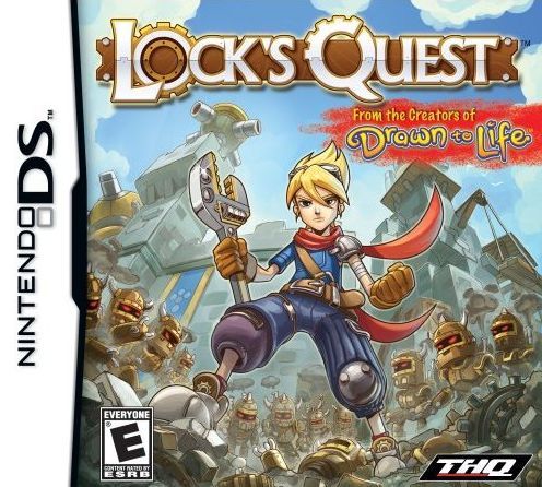 Front Cover for Lock's Quest (Nintendo DS)