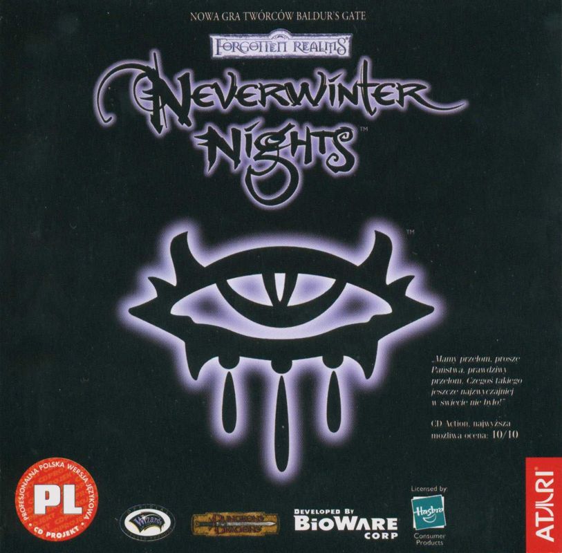 Other for Neverwinter Nights (Windows): Jewel Case - Front