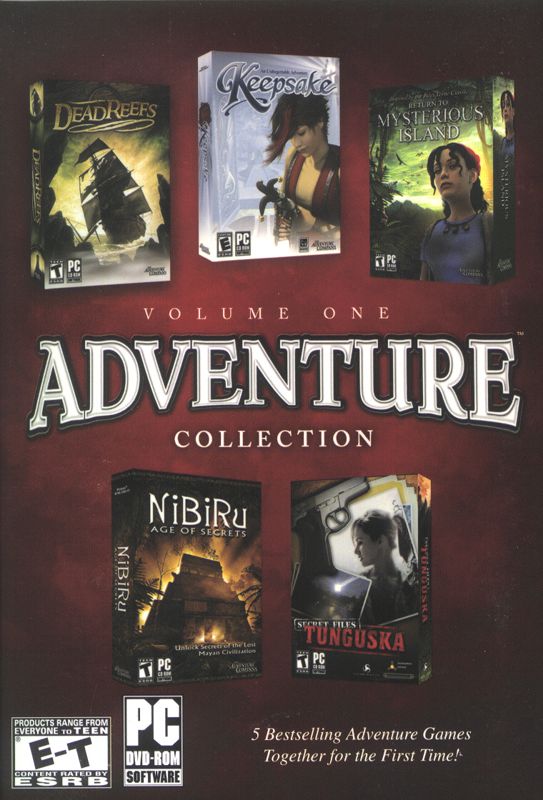 Front Cover for Adventure Collection: Volume One (Windows)