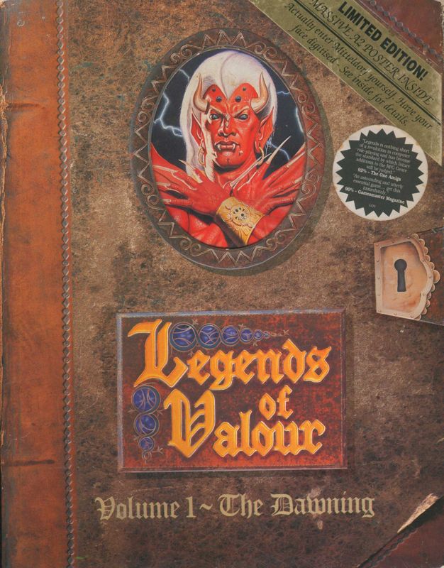 Front Cover for Legends of Valour (Amiga)
