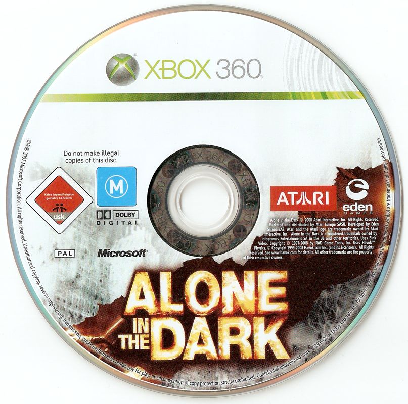 Media for Alone in the Dark (Xbox 360)