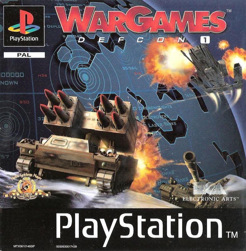 Front Cover for WarGames: DEFCON 1 (PlayStation)