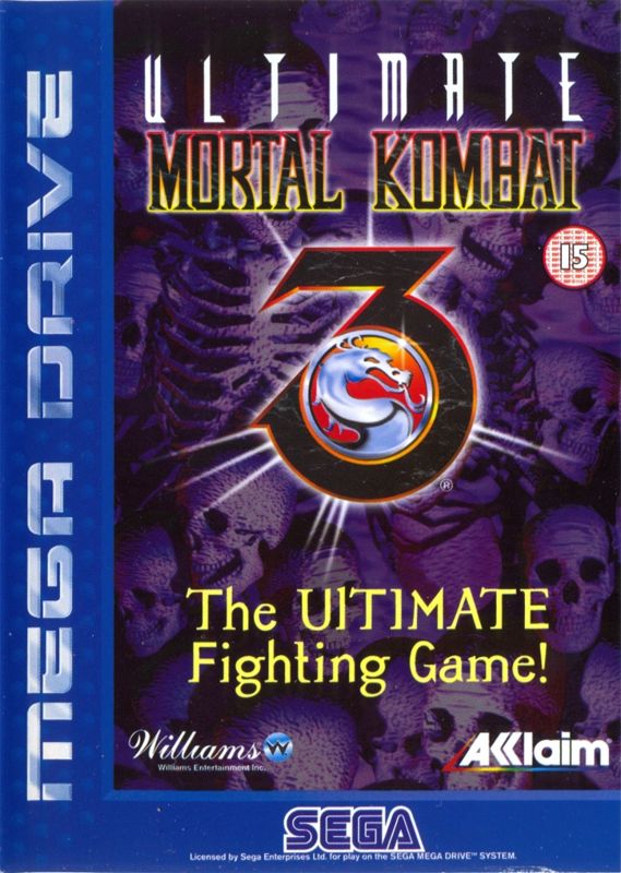 Ultimate Mortal Kombat 3 cover or packaging material - MobyGames