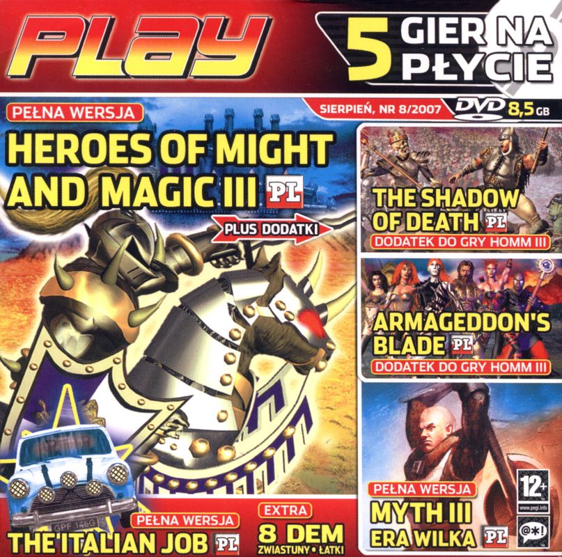 Front Cover for The Italian Job (Windows) (Play #8/2007 covermount)