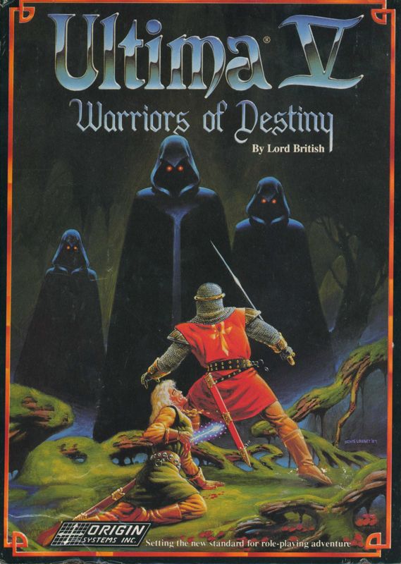 Front Cover for Ultima V: Warriors of Destiny (DOS)