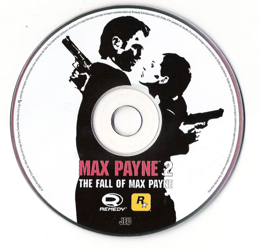 Media for Max Payne 2: The Fall of Max Payne (Windows): Game disc