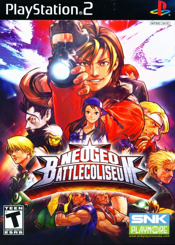 Front Cover for NeoGeo Battle Coliseum (PlayStation 2)