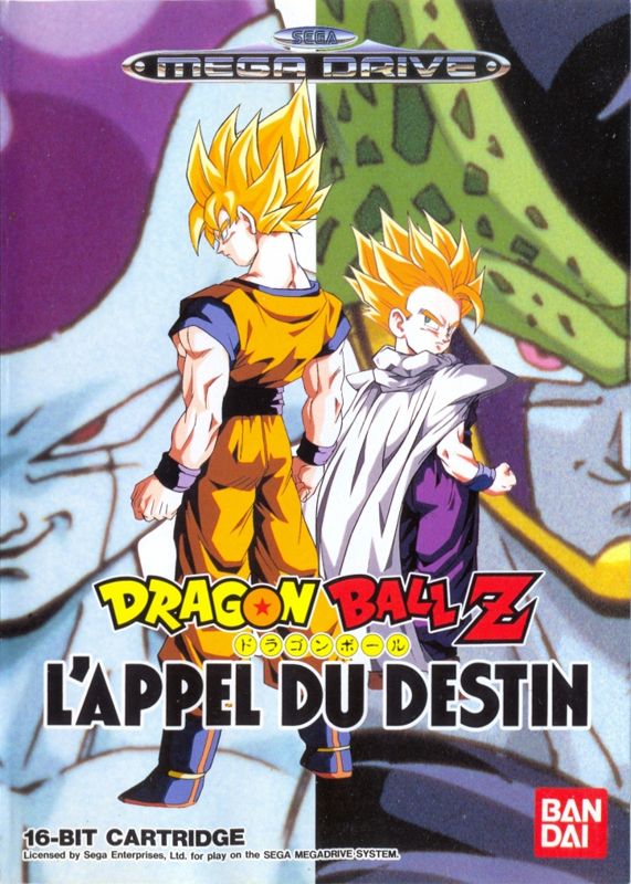 Front Cover for Dragon Ball Z: L'Appel Du Destin (Genesis)
