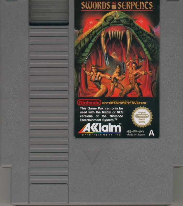 Media for Swords and Serpents (NES)