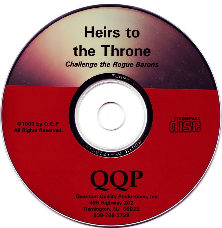 Media for Heirs to the Throne (DOS)