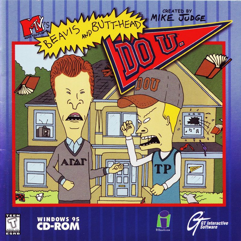 Other for MTV's Beavis and Butt-Head: Do U. (Windows): jewel case front