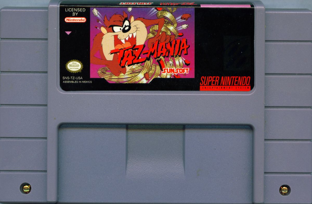 Media for Taz-Mania (SNES)