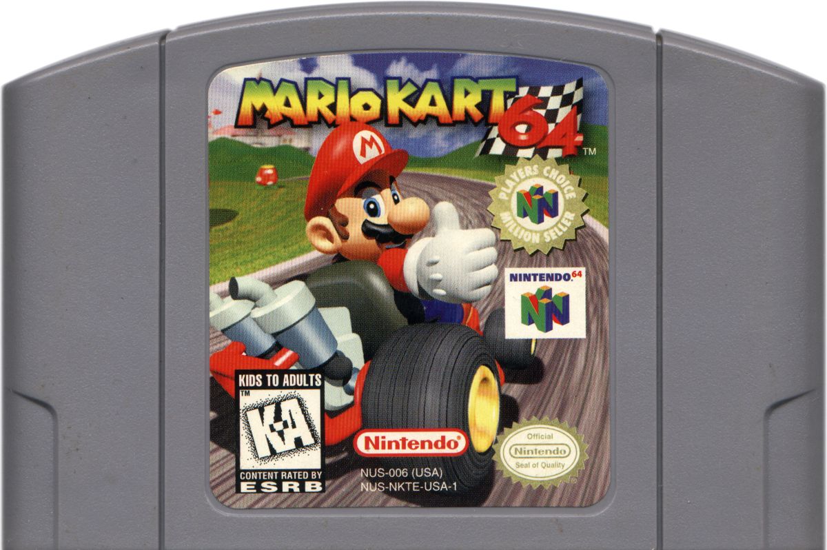 Media for Mario Kart 64 (Nintendo 64) (Players Choice)