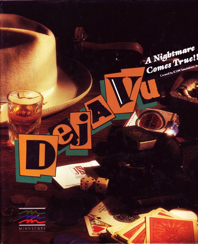 Front Cover for Deja Vu: A Nightmare Comes True!! (Macintosh)