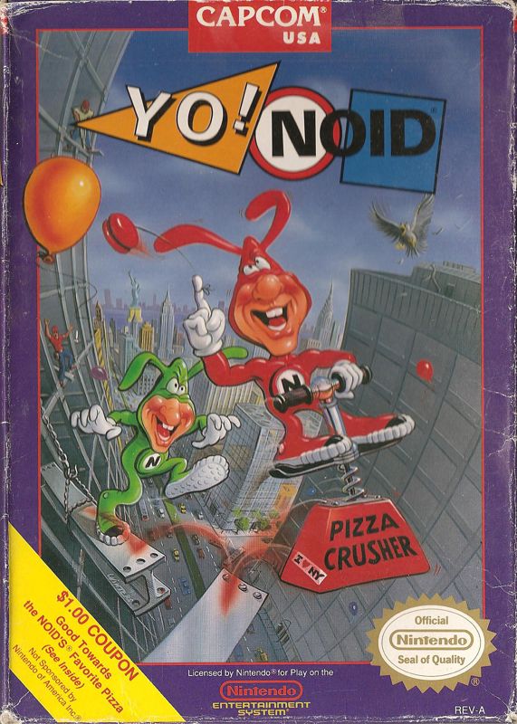 Front Cover for Yo! Noid (NES)