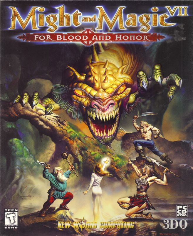 Might and Magic VII: For Blood and Honor promo art, ads, magazines ...