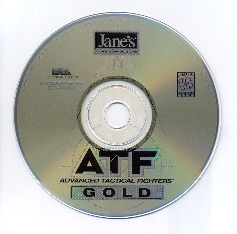 Media for Jane's Combat Simulations: ATF - Advanced Tactical Fighters - Gold (Windows)