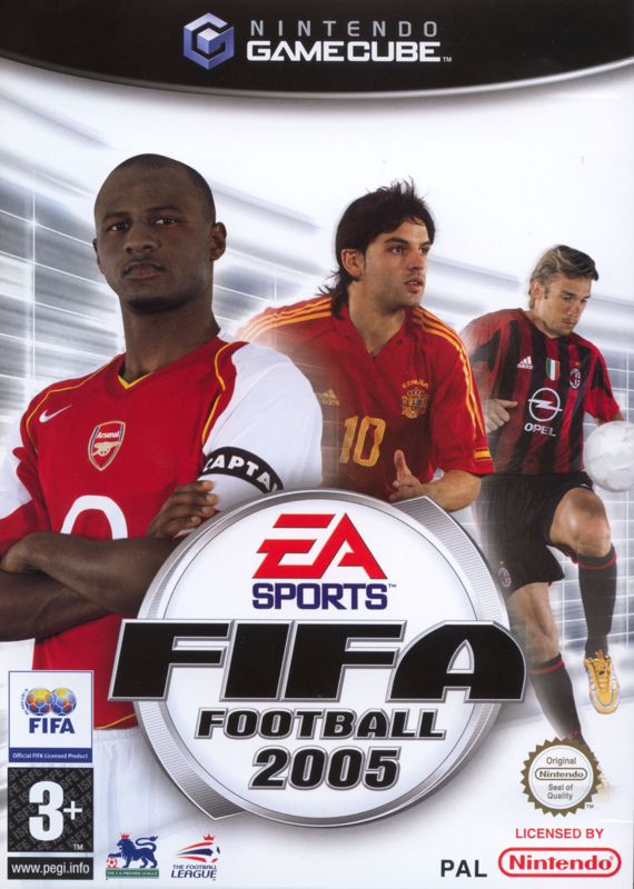 Front Cover for FIFA Soccer 2005 (GameCube)