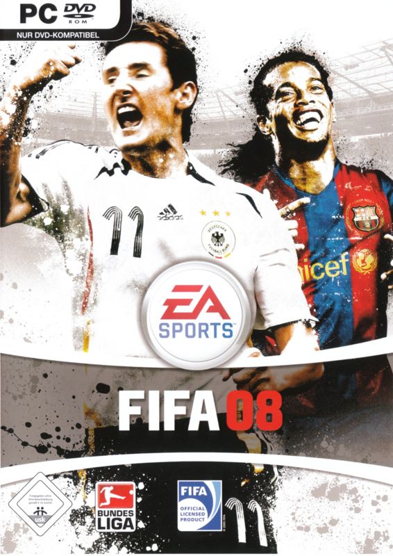 Front Cover for FIFA Soccer 08 (Windows)