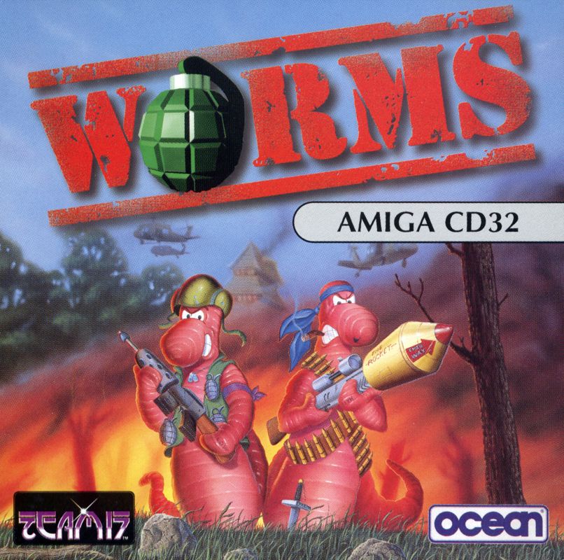 Other for Worms (Amiga CD32): Jewel Case - Front