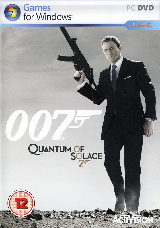 Front Cover for 007: Quantum of Solace (Windows) (Release with BBFC rating)