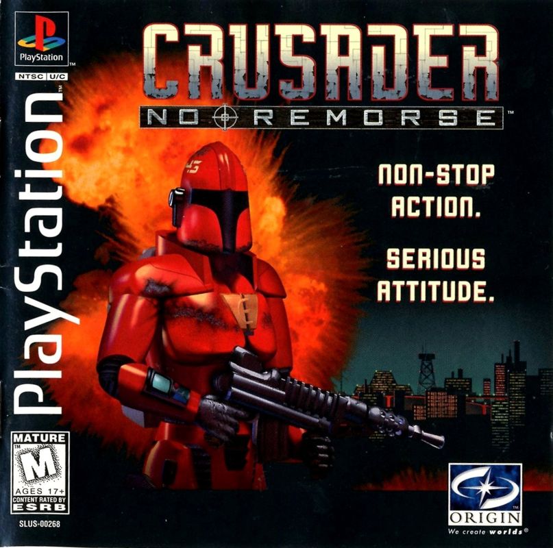 Front Cover for Crusader: No Remorse (PlayStation)